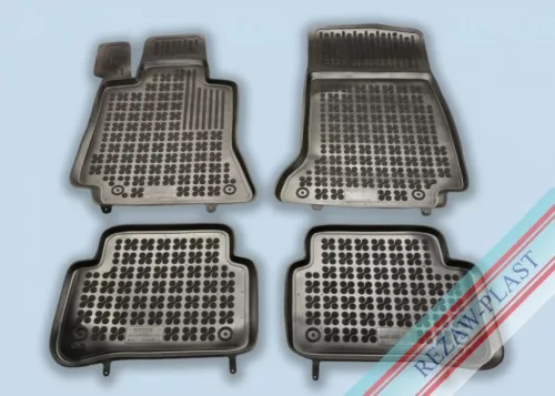 Rezaw covoare auto negre MERCEDES E-KLASA W213 sedan/combi/Cabrio 2016-tól (201723)