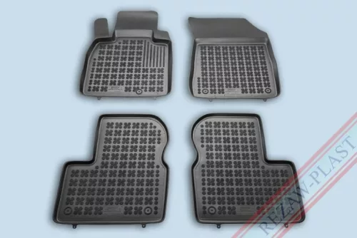 Rezaw covorașe de cauciuc negre Nissan MICRA IV K13 Hatchback 2010-2016 (201817)