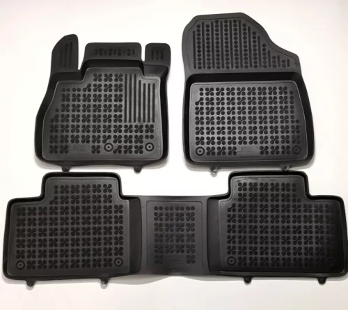 Rezaw covoare auto negre RENAULT SCENIC IV Minivan 2016-tól (201929)