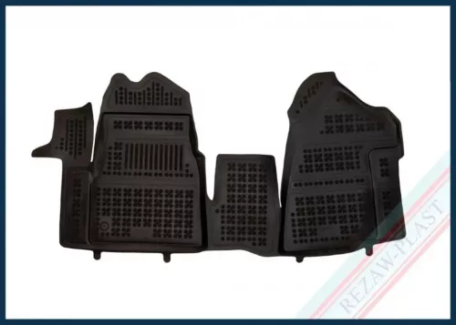 Rezawplast cu margine înaltă Covoare auto /hótálca RENAULT Master IV 2024- 3 cu scaune, doar pentru față scaune