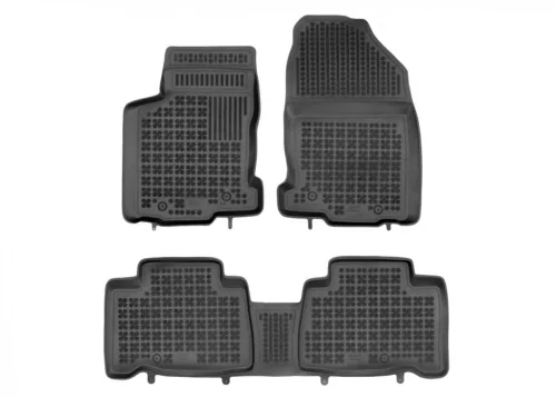 Rezaw covoare auto negre Lexus NX Crossover toate modelele hibride 2014-2021 (202407)