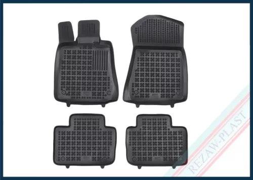 Rezaw covoare auto negre Lexus IS III 2013 - 2020 (hibrid inclus)
