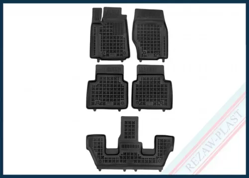 Rezawplast cu margine înaltă Covoare auto /hótálca Jeep Grand Cherokee WL 2021- 4xe Plug in Hybrid, 4x4 (AWD)