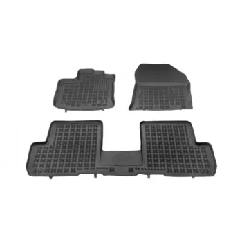   Rezaw covoare auto negre Dacia LODGY Minivan 5 locuri 2012-tól (203404A)
