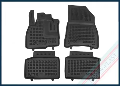 Rezawplast covorașe de cauciuc cu margine înaltă /tavă pentru zăpadă Dacia Duster 2024- doar a TCe 130 pentru versiunea illeszkedik, 2x4, 4x4