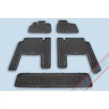 Rezaw covoare auto negre Chrysler VOYAGER 7 locuri 2005-2011