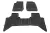 Rezaw covoare auto negre Isuzu D-MAX II Van 5 locuri 2011- de la (203901)