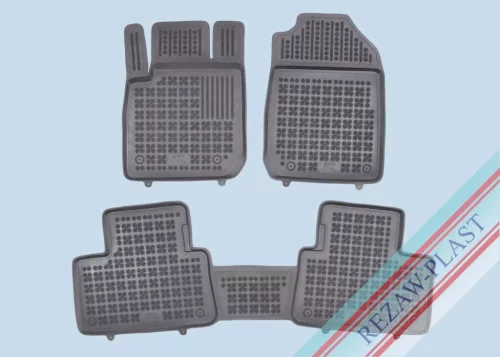 Rezaw covoare auto negre Isuzu D - MAX III 2020 -(2 uși, versiune cu cabină simplă și extinsă)