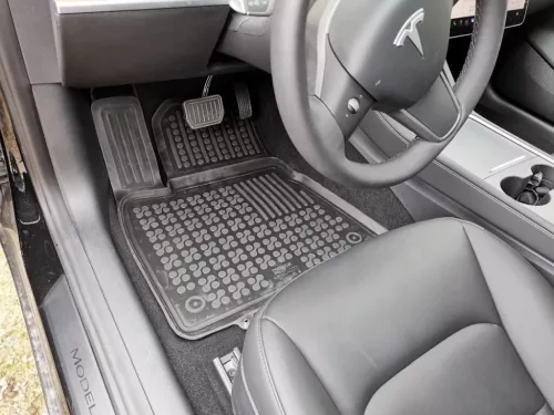 Rezaw covoare auto negre Tesla MODEL Y 2020 -