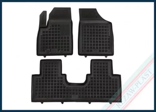 Rezawplast cu margine înaltă Covoare auto /hótálca Forthing T5 2023-2025