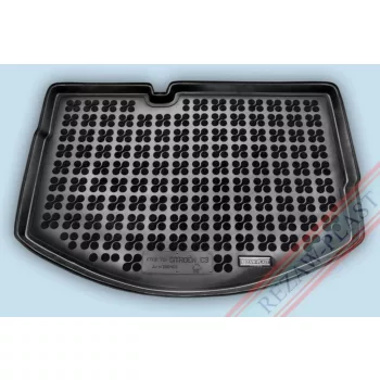   Rezaw covorașe negre din cauciuc pentru portbagaj CITROEN C3 II 2009-2016 (230130)
