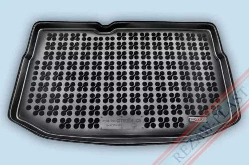 Rezaw tavă de portbagaj din cauciuc neagră Citroen C3 II 2009-2016(230131)