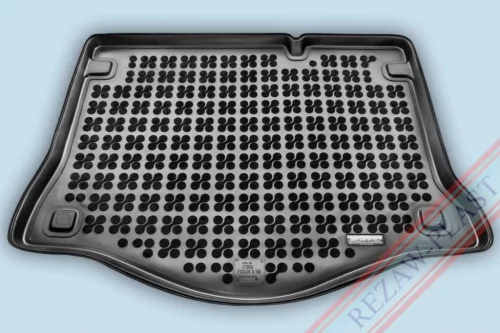 Rezaw covorașe negre din cauciuc pentru portbagaj FORD Focus II Hatchback cu roată de rezervă 2005-2011 (230416)