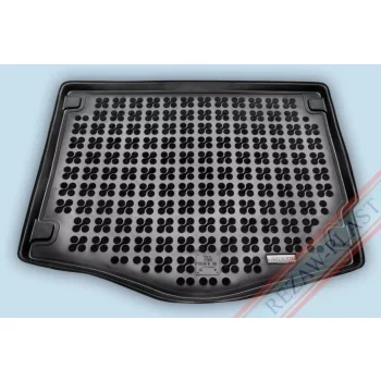   Rezaw covorașe negre din cauciuc pentru portbagaj FORD Focus III Hatchback cu roată de rezervă 2011-2018 (230435)