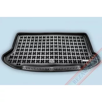   Rezaw covorașe negre din cauciuc pentru portbagaj HYUNDAI ix20 Minivan cu tavă superioară 2010-2018 (230625)
