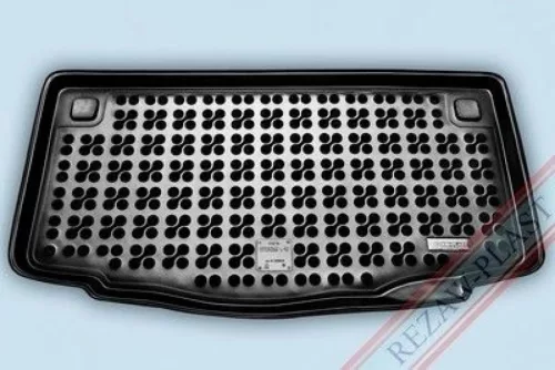 Rezaw covorașe negre din cauciuc pentru portbagaj HYUNDAI i10 II Hatchback 2013-2019 (230633)