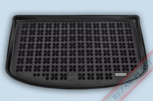 Rezaw covorașe negre din cauciuc pentru portbagaj Kia SOUL II Crossover XL, cu tavă superioară 2013-2018 (230742)