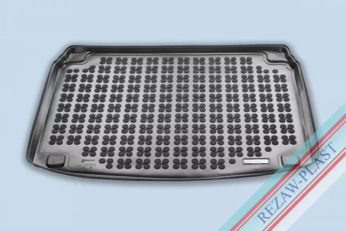 Rezaw covorașe negre din cauciuc pentru portbagaj Kia XCEED Crossover cu tavă inferioară 2019-tól (230762)