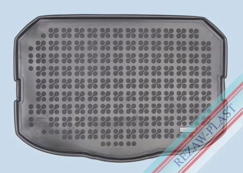 Rezaw covorașe negre din cauciuc pentru portbagaj NISSAN Qashqai III Crossover 2021- (tavă inferioară)