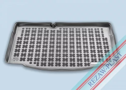 Rezaw covorașe negre din cauciuc pentru portbagaj RENAULT Clio V 2019-fix podea de portbagaj(231399)