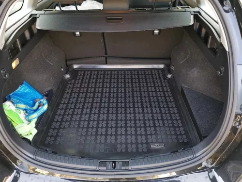 Rezaw covorașe negre din cauciuc pentru portbagaj TOYOTA AURIS II Wagon/combi premium cu pachet de confort - Cso