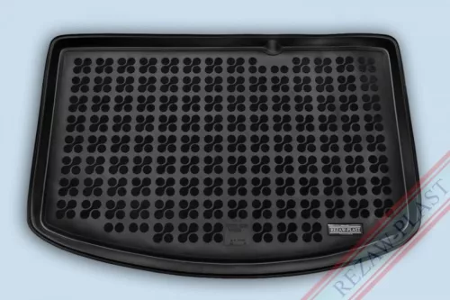 Rezaw covorașe negre din cauciuc pentru portbagaj TOYOTA Yaris III Hatchback Hybrid cu podea inferioară a portbagajului, roată de rezervă