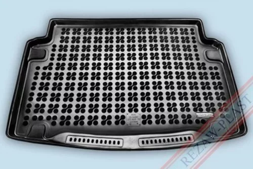 Rezaw covorase de cauciuc negre pentru portbagaj VOLKSWAGEN CADDY LIFE MAXI Van 7 locuri 2007-tól (231