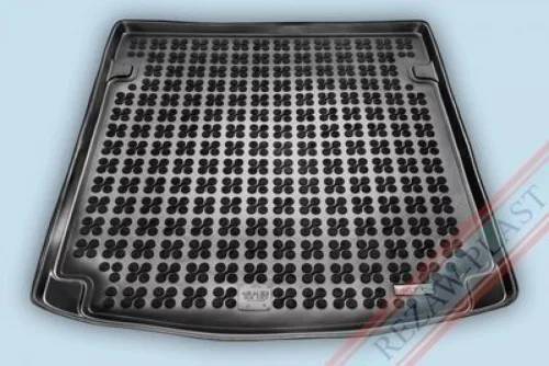 Rezaw covorașe negre din cauciuc pentru portbagaj Audi A4 II B6, B7 2000 - 2007, Seat EXEO 2008 - 2013(232005)