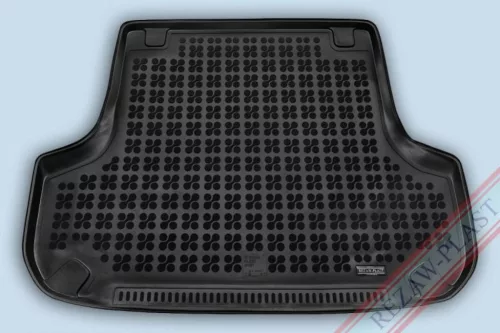 Rezaw covorașe negre din cauciuc pentru portbagaj MITSUBISHI PAJERO SPORT I SUV 2002-2008 (232304)