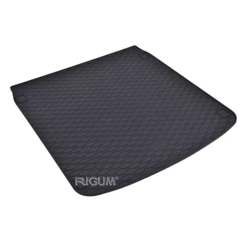   Eco negru cauciuc covorașe pentru portbagaj kb 1 cm peremmel Audi A4 B9 Avant/combi 2015-