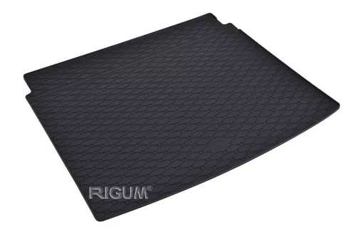 Eco negru cauciuc covorașe pentru portbagaj kb 1 cm peremmel Audi Q3 Sportback 2019-