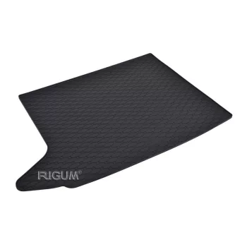   Eco negru cauciuc covorașe pentru portbagaj kb 1 cm peremmel Audi Q3 I SUV 2011-2018