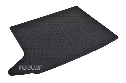 Eco tavă de portbagaj din cauciuc neagră kb 1 cm cu margine Audi Q3 I SUV 2011-2018