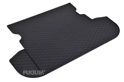 Eco negru cauciuc covorașe pentru portbagaj kb 1 cm peremmel MITSUBISHI Outlander SUV 2007-2012