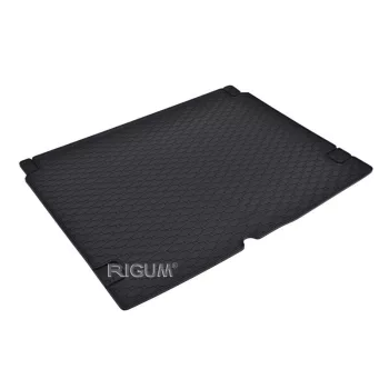   Eco negru cauciuc covorașe pentru portbagaj kb 1 cm perete CITROEN Berlingo 5m 2008-