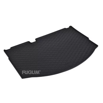   Eco negru cauciuc covorașe pentru portbagaj kb 1 cm perete CITROEN C3 2010- (roată de rezervă)(404098)