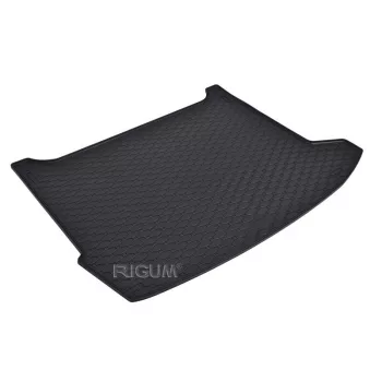   Eco negru cauciuc covorașe pentru portbagaj kb 1 cm perete Dacia Lodgy 5m 2012-