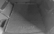 Eco negru cauciuc covorașe pentru portbagaj kb 1 cm perimetrul DODGE Durango 2011- 3. sor pliat