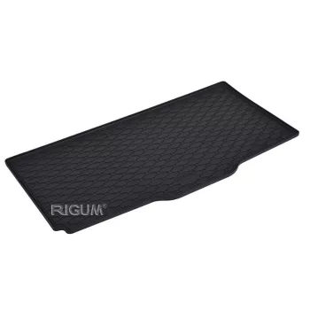   Eco negru cauciuc covorașe pentru portbagaj kb 1 cm perimetrul FIAT Panda 2012-