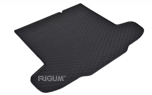 Eco negru cauciuc covorașe pentru portbagaj kb 1 cm perimetrul FIAT Tipo SDN 2016-