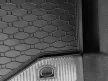 Eco negru cauciuc covorașe pentru portbagaj kb 1 cm perem cu FORD Mondeo V combi 2015-