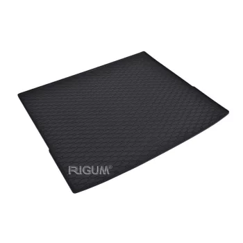   Eco negru cauciuc covorașe pentru portbagaj kb 1 cm perem cu FORD Focus IV combi 2018-