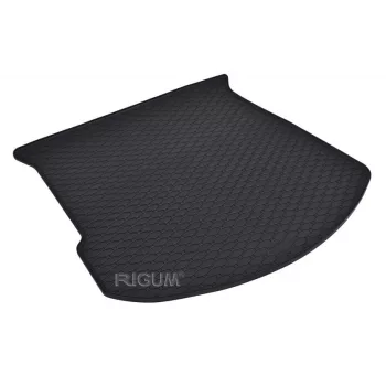   Eco negru cauciuc covorașe pentru portbagaj kb 1 cm perem cu FORD Mondeo combi 2007- mankókerékkel