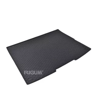   Rigum covor de portbagaj exact pentru FORD Custom 2024- L2, versiune lungă, pentru 8 sau 9 persoane, cu podea din plastic, VOLKSWAGEN T7 Caravelle 2024- L2, versiune lungă, pentru 8 sau 9 persoane, cu podea din plastic