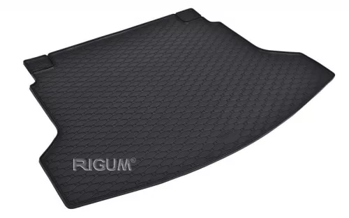 Eco negru cauciuc covorașe pentru portbagaj kb 1 cm perem cu HONDA CR-V 2013-