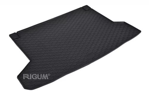 Eco negru cauciuc covorașe pentru portbagaj kb 1 cm perem cu HONDA HR-V 2015-