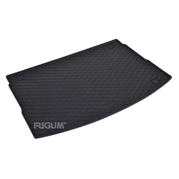   Eco negru cauciuc covorașe pentru portbagaj kb 1 cm perem cu HYUNDAI i30 HB 2021-felső pozícióban