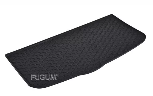 Eco negru cauciuc covorașe pentru portbagaj kb 1 cm perem cu HYUNDAI i10 2020- (410082)