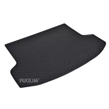   Eco negru cauciuc covorașe pentru portbagaj kb 1 cm perete HYUNDAI ix35 2010-