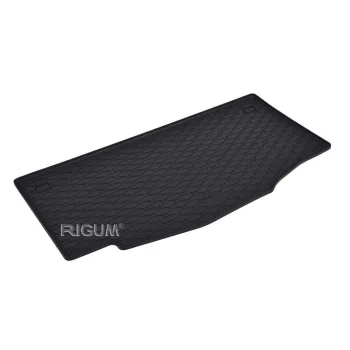   Eco negru cauciuc covorașe pentru portbagaj kb 1 cm perem cu HYUNDAI i10 2014-